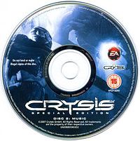 Обложка альбома «Crysis Special Edition Soundtrack» (Инон Зур (англ. Inon Zur), 2007)
