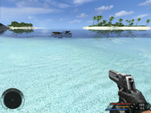 Far Cry 1 screenshot - mission01, beach.png