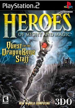 Обложка для Heroes of Might and Magic: Quest for the Dragon Bone Staff