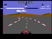 Pole Position на Atari 2600