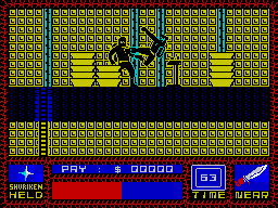 Saboteur на ZX Spectrum