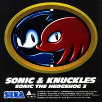 Обложка альбома «Sonic & Knuckles  Sonic the Hedgehog 3» (1994)