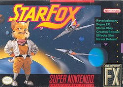 Североамериканская обложка Star Fox