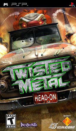 Обложка игры Twisted Metal Head-On для PSP.jpg