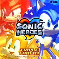 Обложка альбома «Triple Threat Sonic Heroes Vocal Trax» (2004)